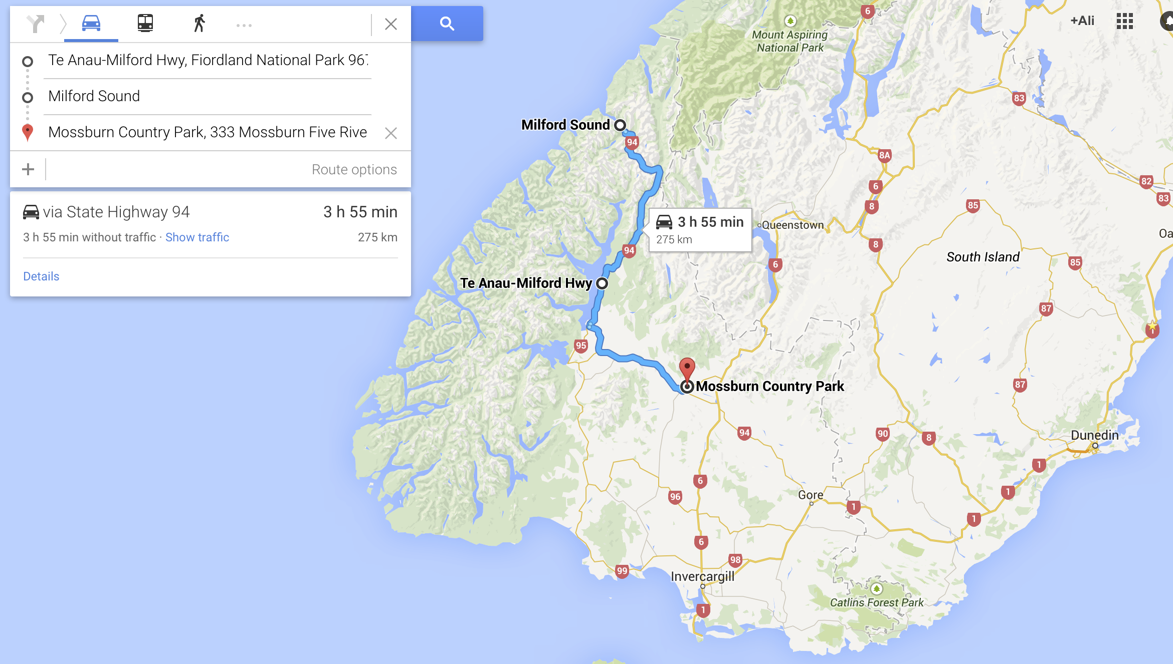Motorhome Driving: Day Seven