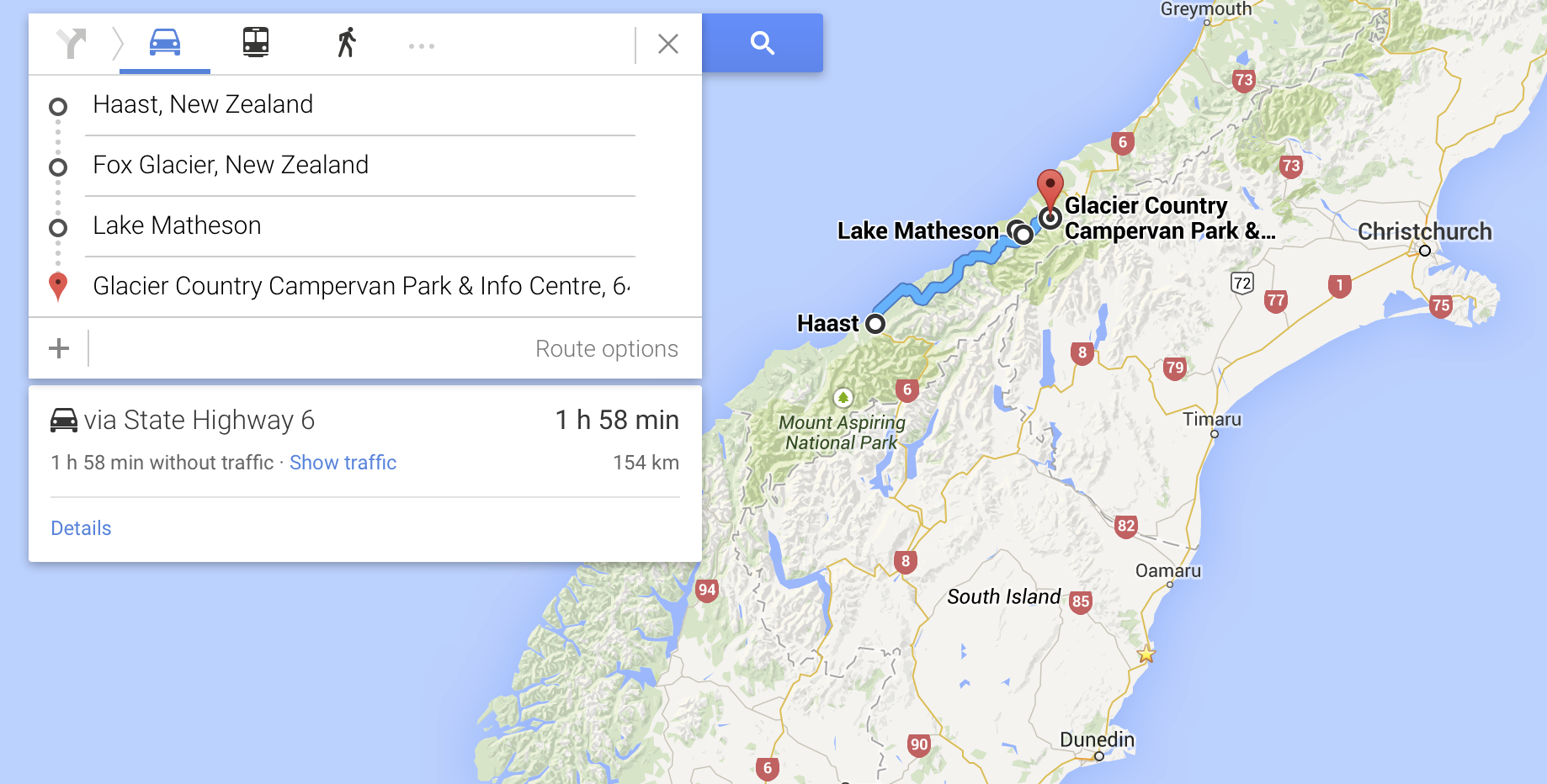 Motorhome Driving: Day Ten