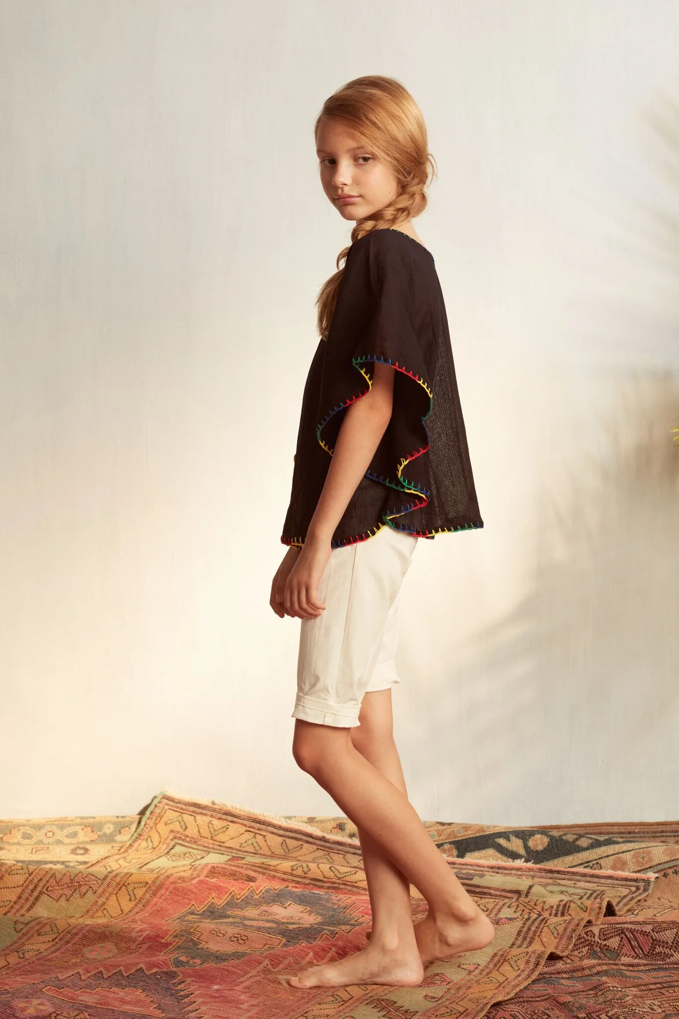 black butterfly top blouse cotton cabbages & Kings ny kids baby nikka.jpg
