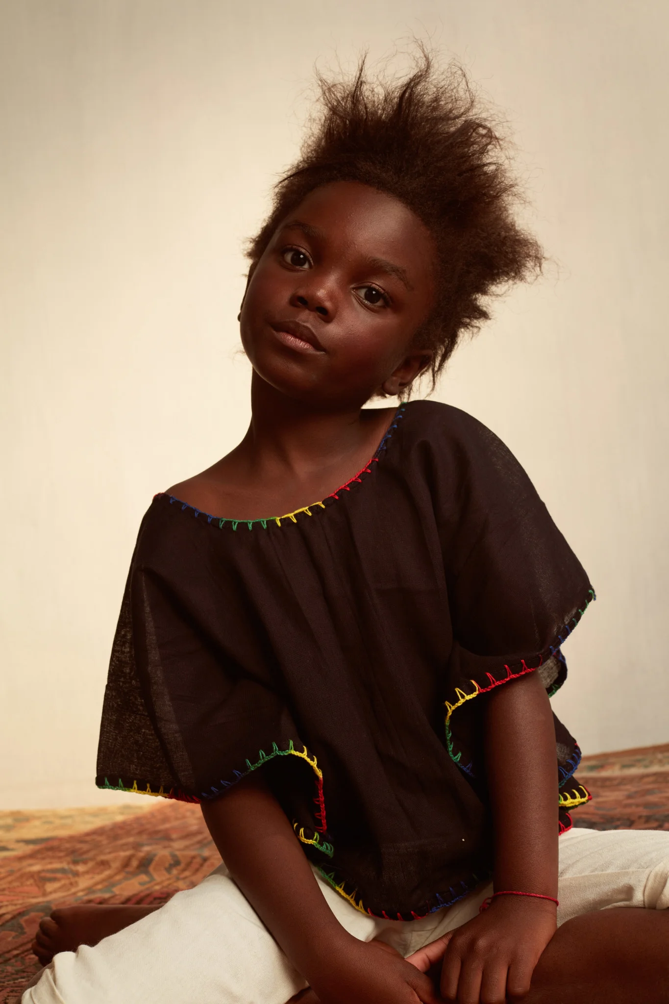 black rainbow butterfly top kids baby blouse sarai.jpg