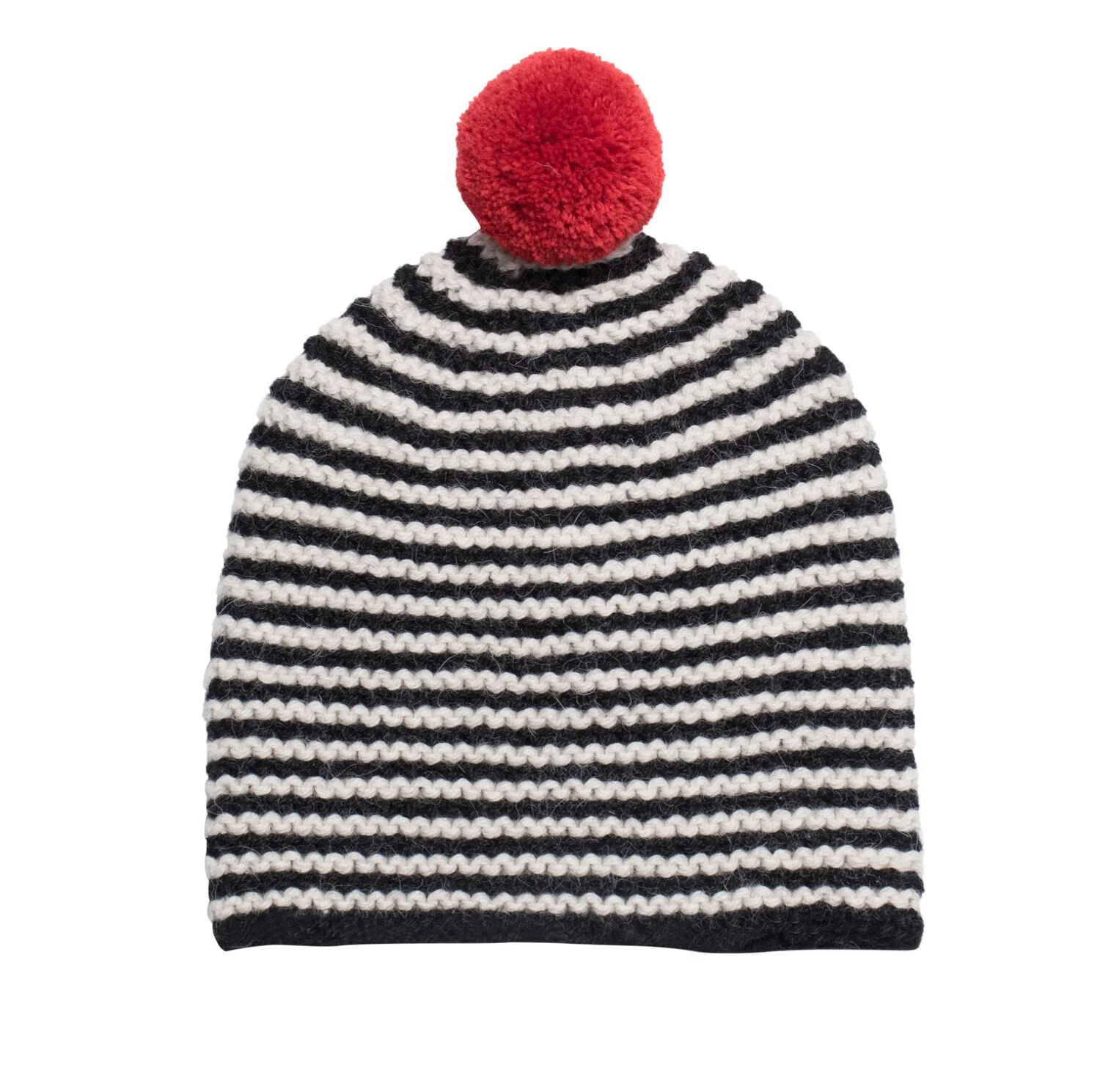 black white stripe red pom hat.jpg