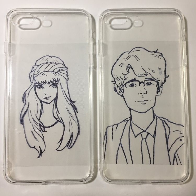 Caricature Cell Phone Cases