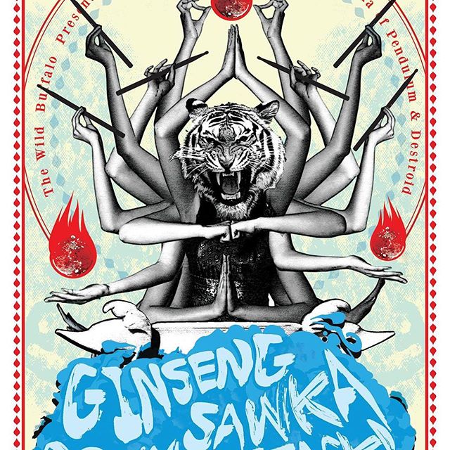 Kj Sawka and myself playing together @wildbuffalo April 28th. Drum Attack!
