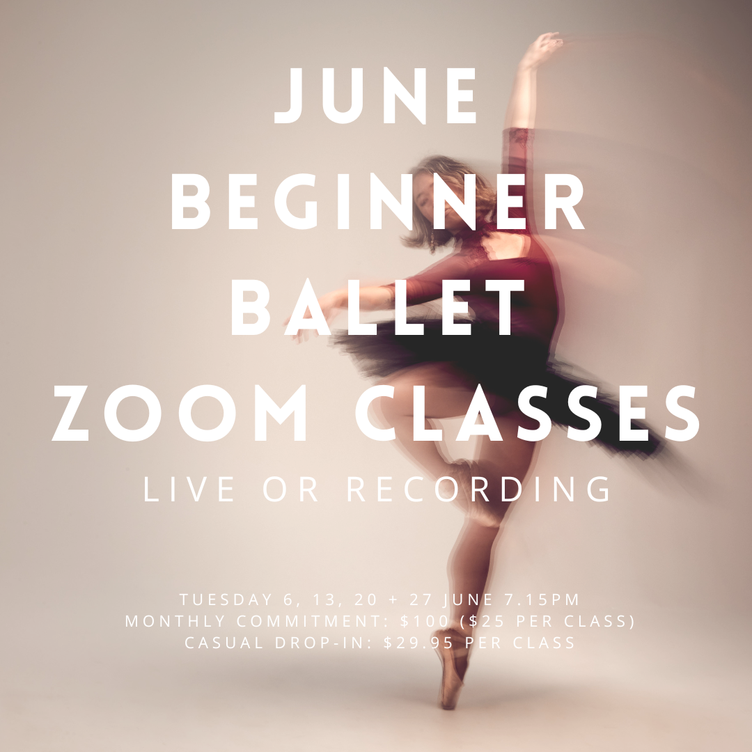 Kwan Studio Bookings for Adult Ballet Classes taught by Zara Lim in
