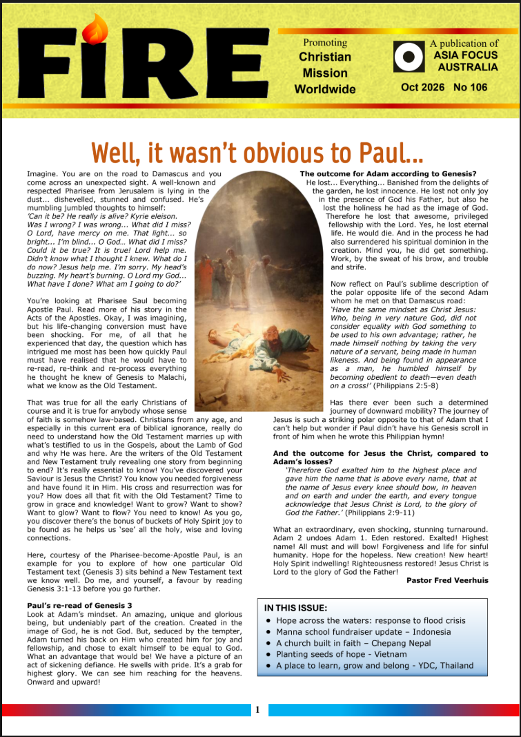 FiRE 106: Hope across the waters