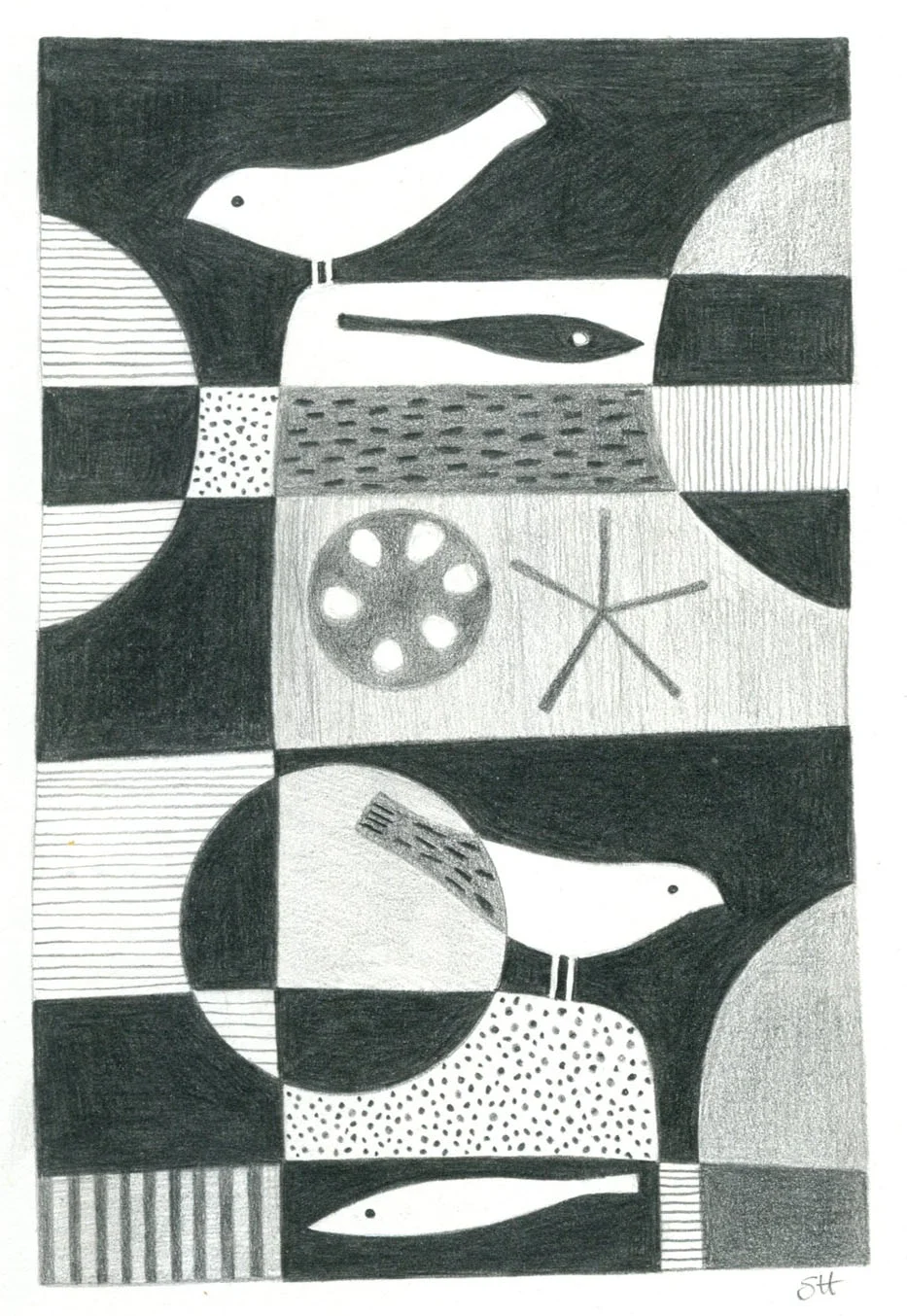 DRAWING by Sarah Hamilton