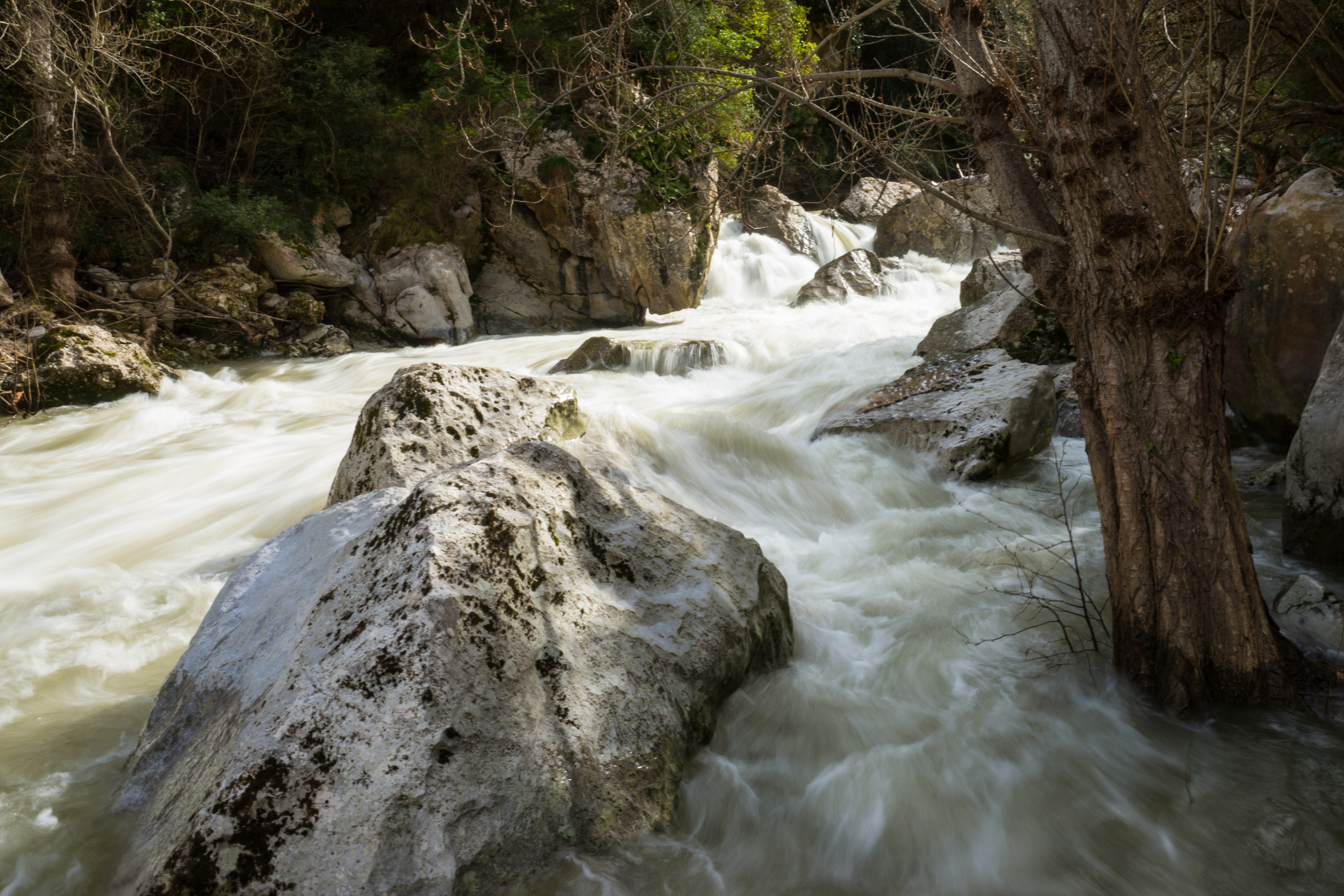 Melt water. . .