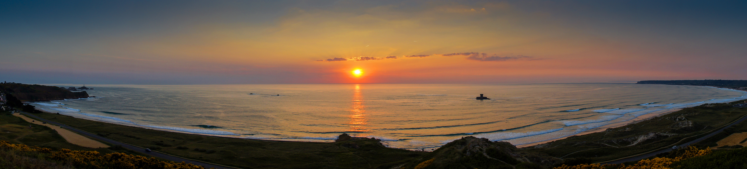 Sunset over St Ouens Bay