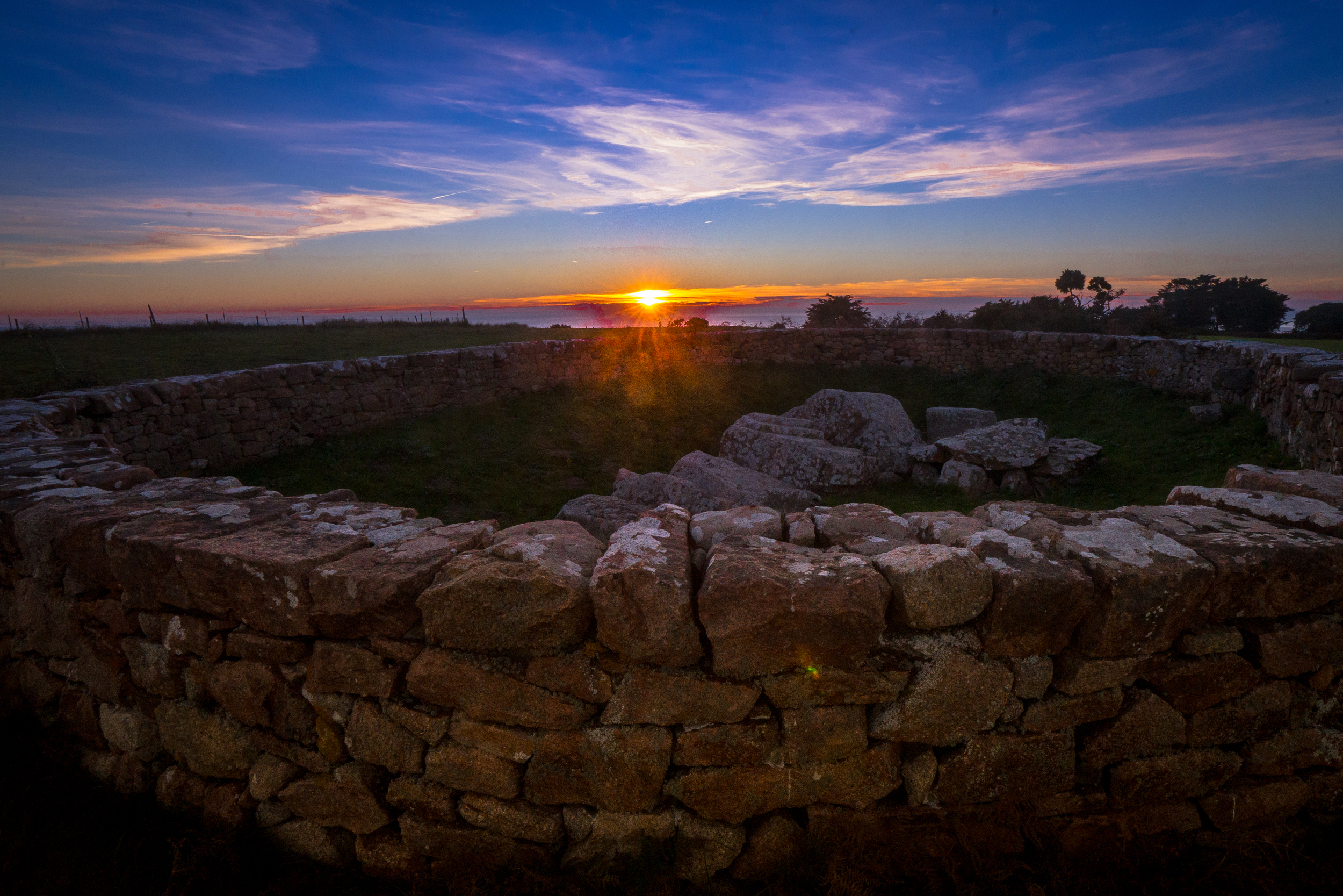 Ancient sunsets