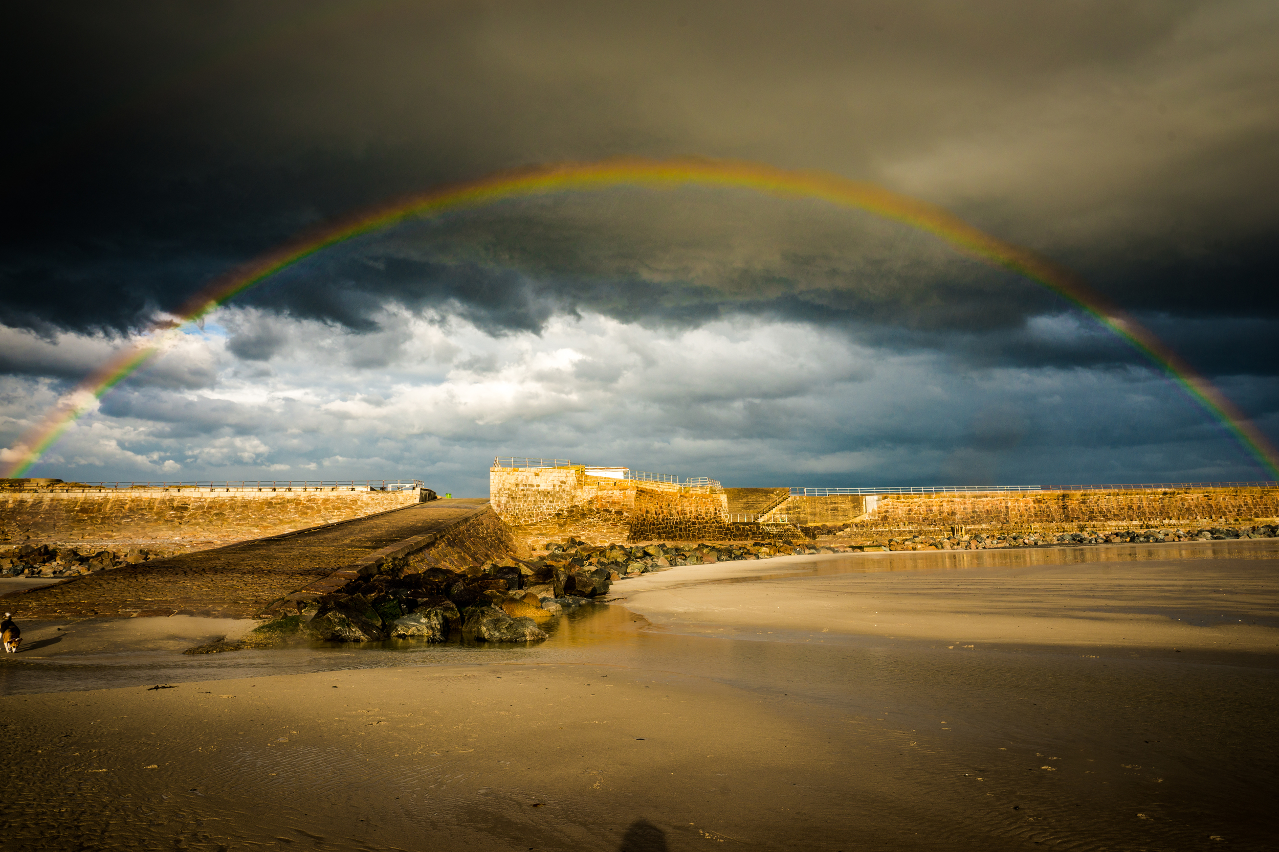 Somewhere over the rainbow. . .