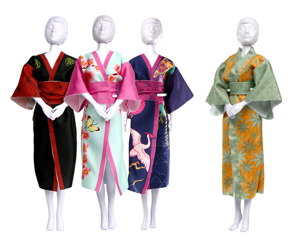Mitt scaring deres Happy Earth Day: how to make a Kimono! — the DressYourDoll blog