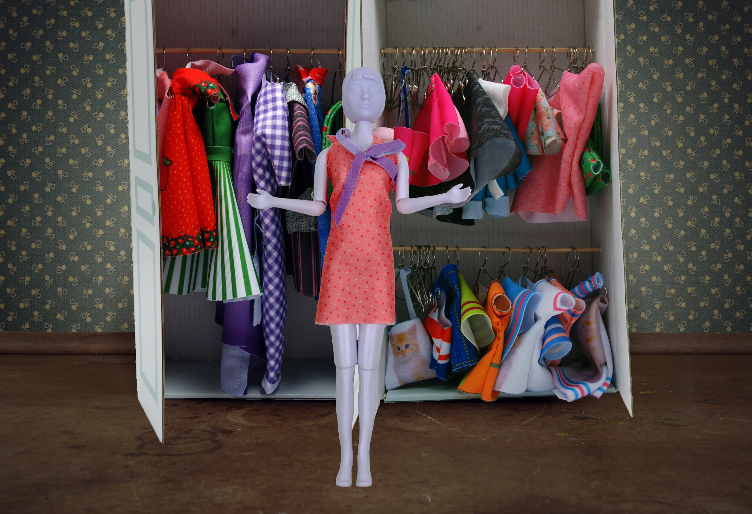 Storage How To Make Barbie Clothes Hangers Homemade Barbie Doll