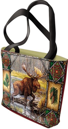 Accessories — Moose Lodge Tote Bag — Woodland Things
