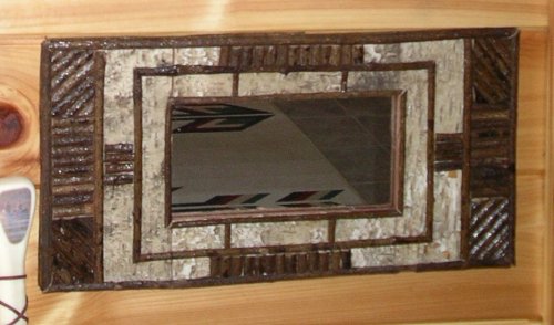 Frames & Mirrors — Birch & Stick Frame Mirror — Woodland Things