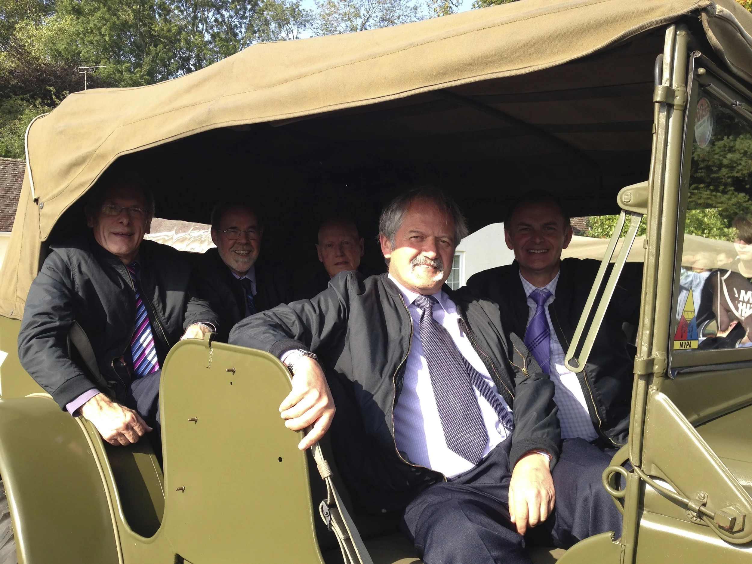 The Boys at Shalbourne Classic Car Show