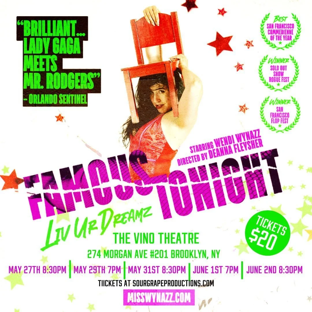 IT.IS.HAPPENING

Dreams being realized. Brooklyn today, Broadway tomorrow. 

So grateful to @sourgrapesproductions for inviting me to the #downtoclown2024 #soloshow #soloshownyc #thevinotheater #famoustonight #broadwaytomorrow #sourgrapeproductions #