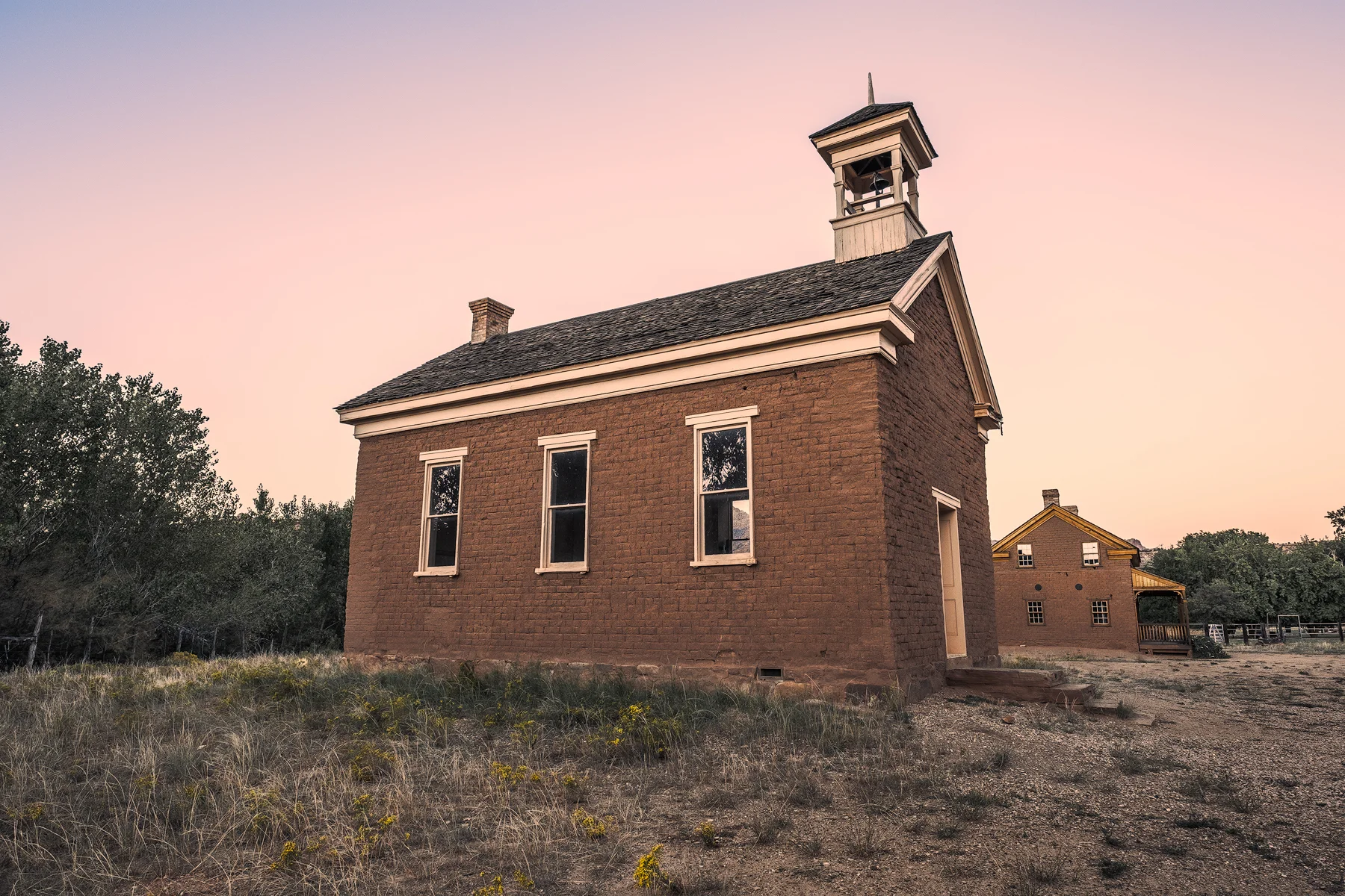 The Old School House, Grafton Ghost Town, Grafton, UT.