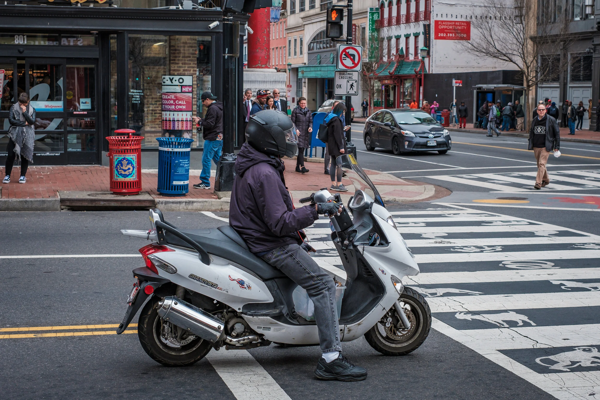The Intersection • Chinatown, Washington DC. | Fuji X-H1 and a Fujinon XF35 f1.4 | ISO 400, f5.6, 1/250 of a second.