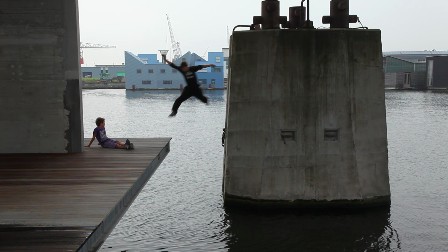 "Leap", Egle Budvytyte, video still