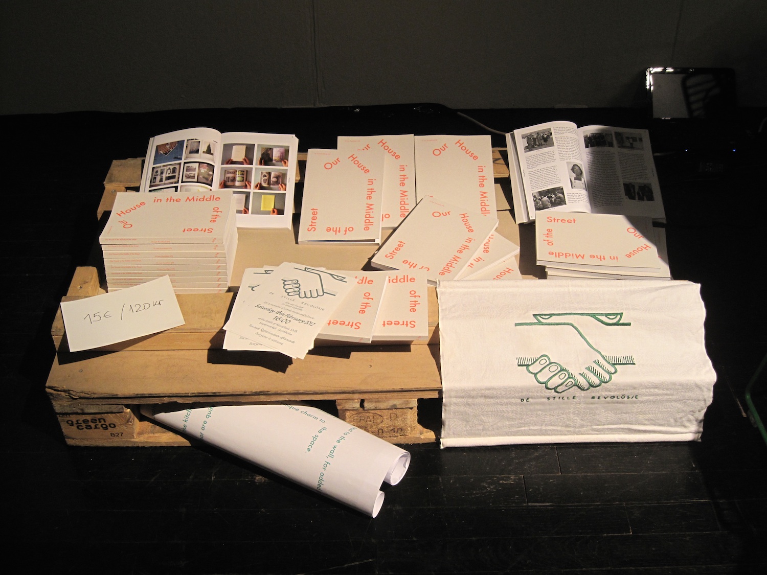 SYB's stand at Supermarket (works by Shana Moulton and Rory Pilgrim), Photo: Maja Bekan, Maritt S. Kuipers.