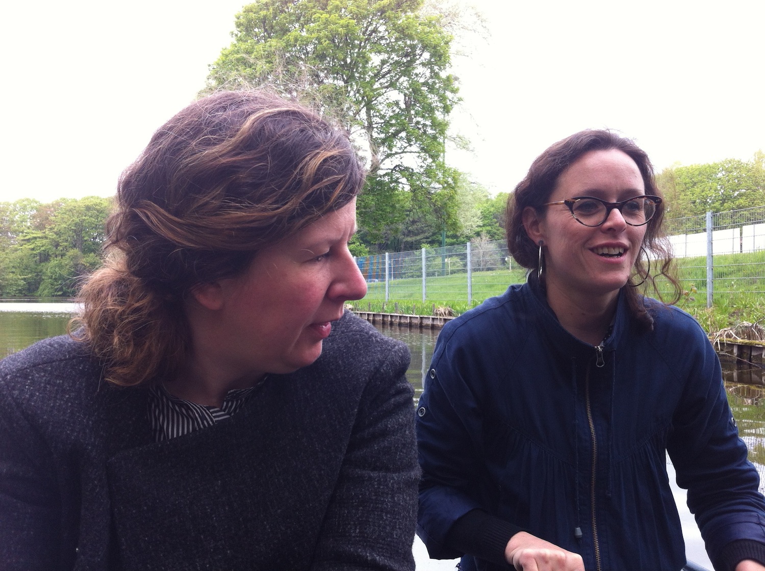  "Reading while Rowing", session at Westbroekpark