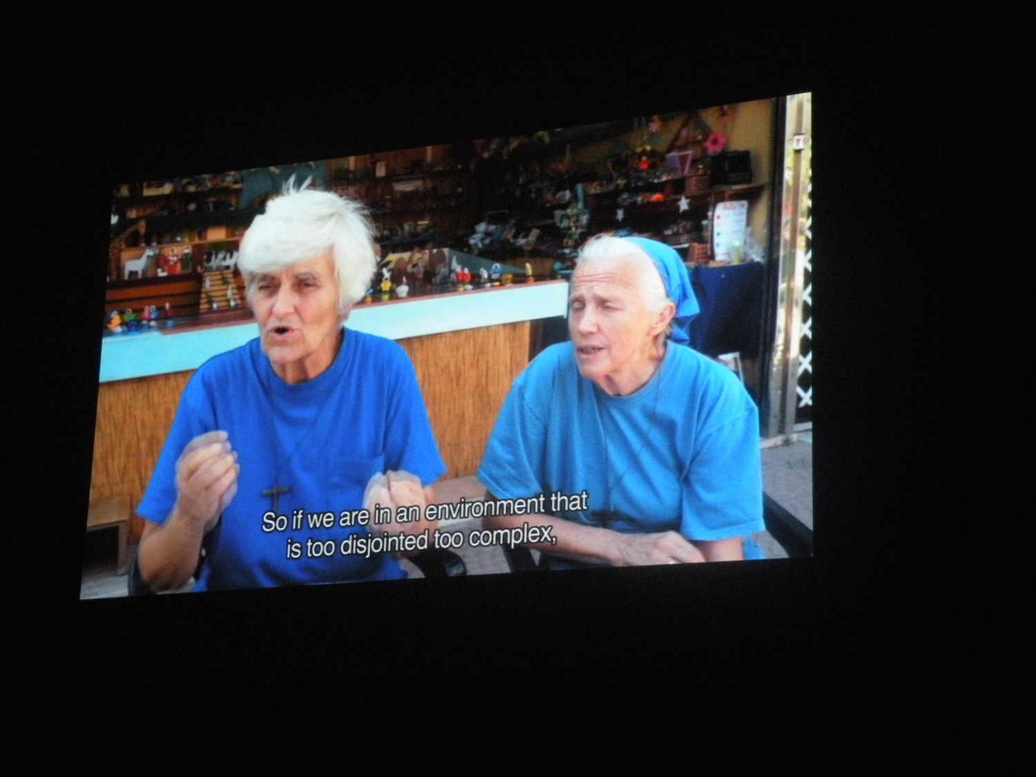 Screening video "Little Sisters Lunapark Ostia" by Andrea Büttner, ADA Rotterdam