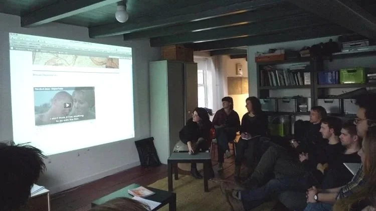 Artist’s talk with Noa Giniger at Jeanine Hofland contemporary gallery