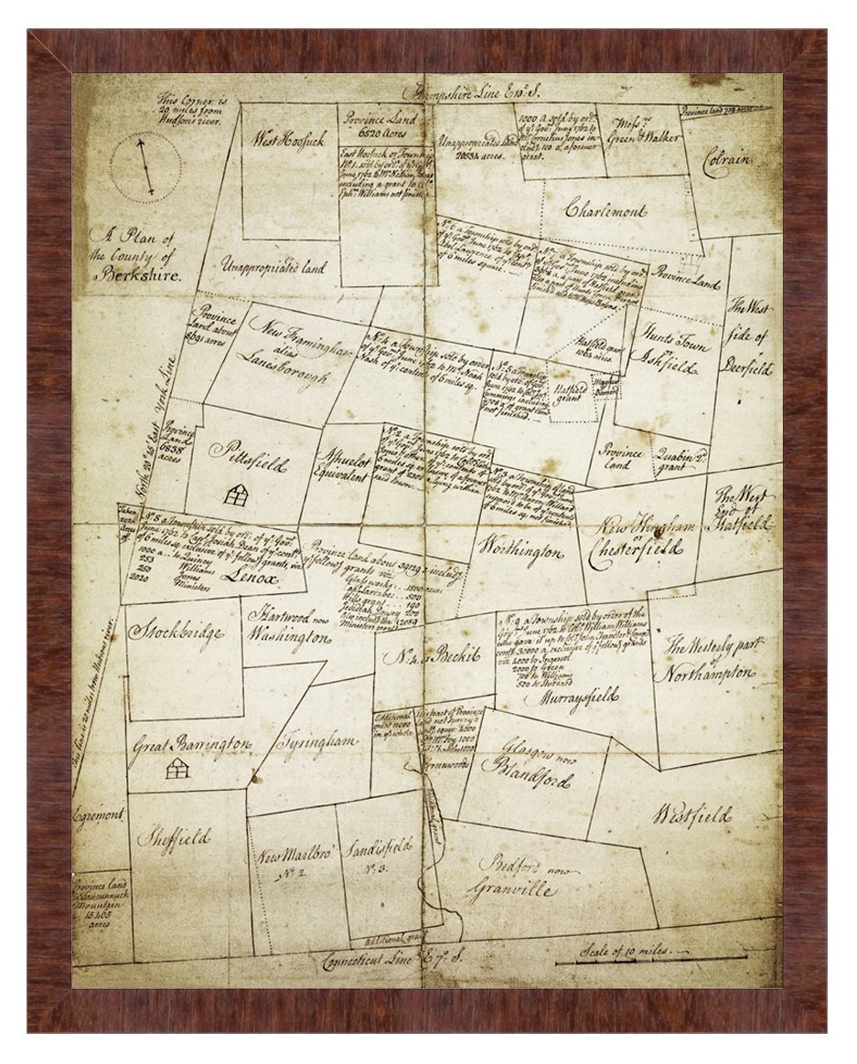 1777 Berkshire County Map