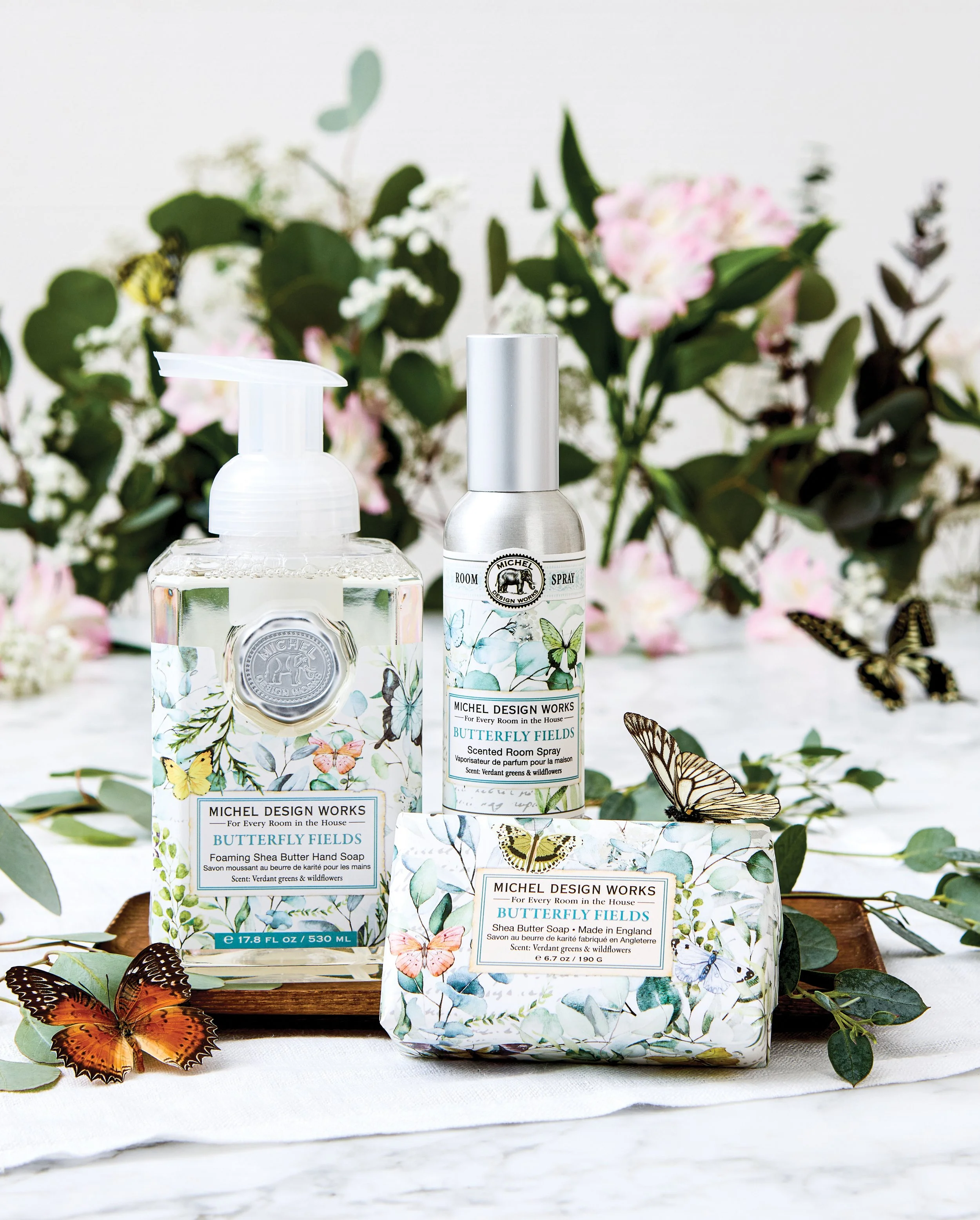 michel design works butterfly fields hostess gifts
