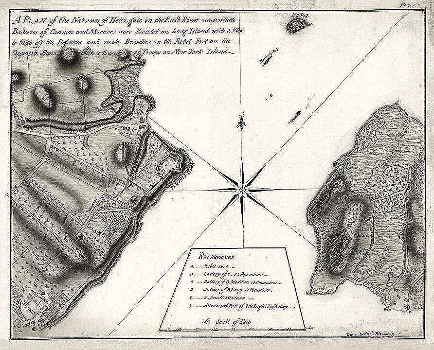 New York Hell's Gate Map