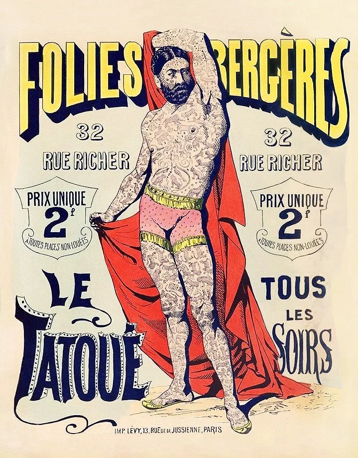 Folies-Berge%CC%80re-Le-Tatoue%CC%81-vintage-ephemera-tattoo-poster-museum-outlets.jpg