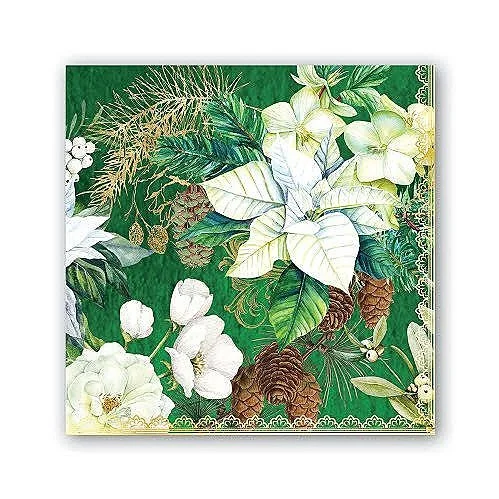 Michel Design Works Winter Blooms cocktail napkins