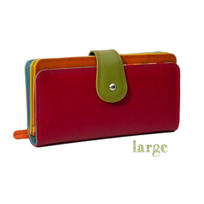 multi coloured ladies wallets