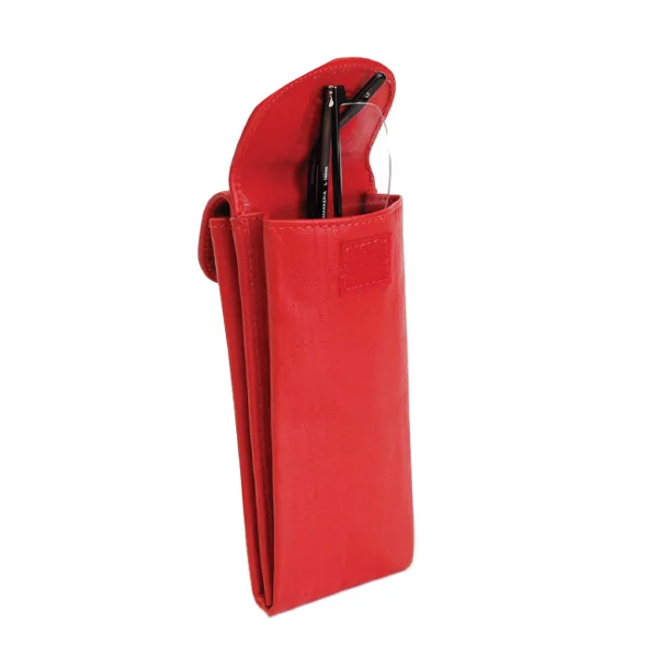 red leather double eyeglass case (Copy)