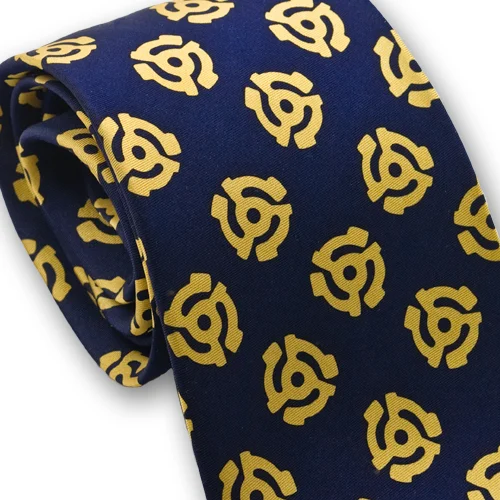 45 rpm record unique mens silk necktie museum outlets