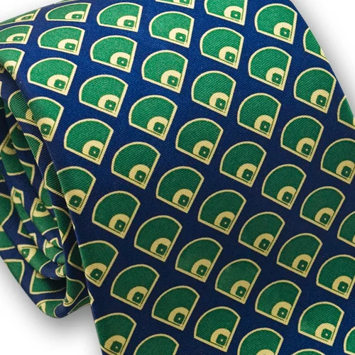 baseball-fields-unique-mens-silk-necktie-museum-outlets