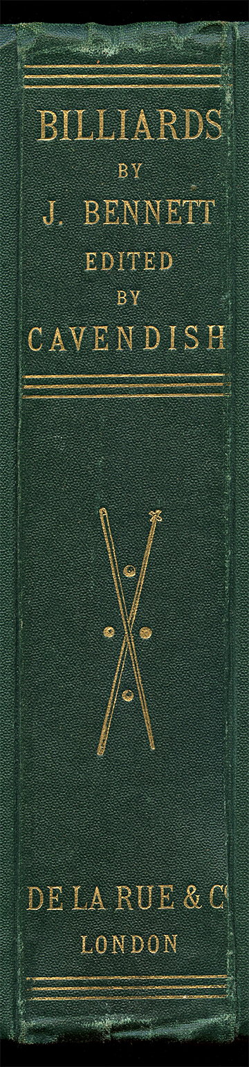 billiards book spine wall art