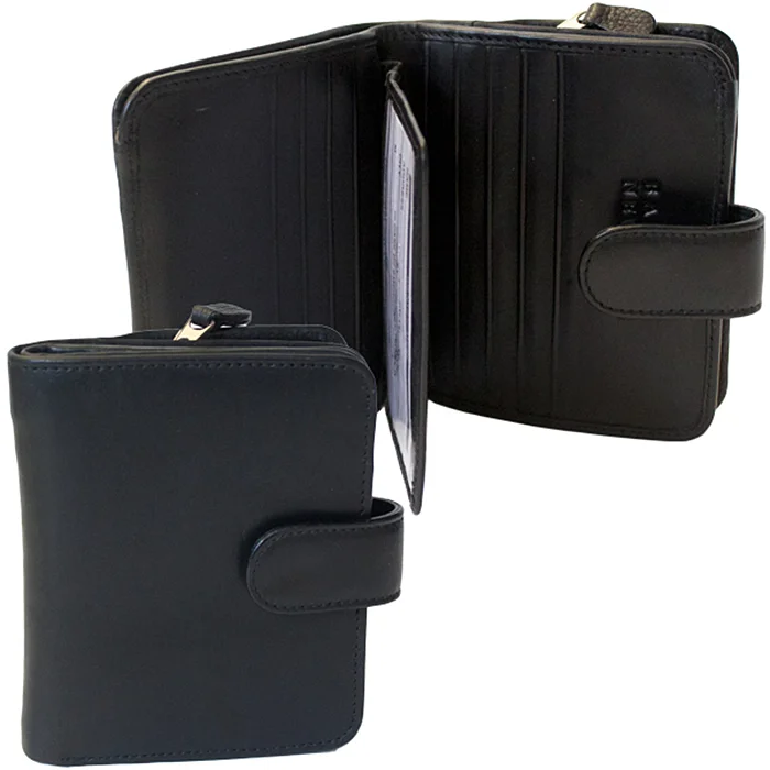 womens black leather wallet museum outlets