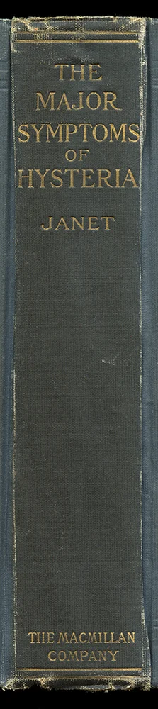 hysteria by Janet Book Spine Print