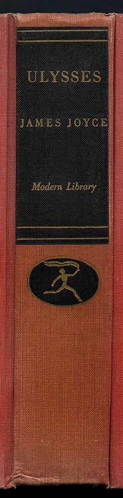 Ulysses Book Spine Wall Art