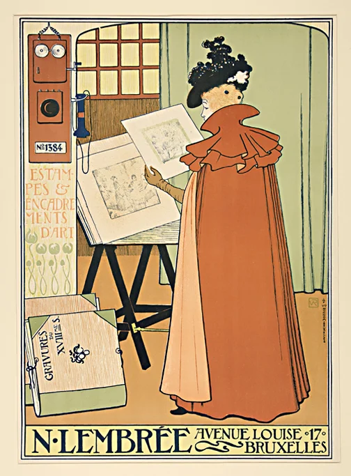 Lembree Print Collector French Poster