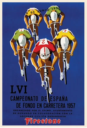 Spain Vintage Cycling Posters (Unknown Original Vintage Bicycle