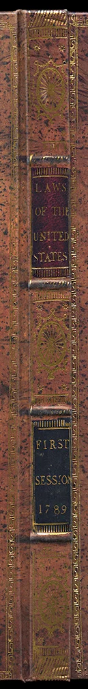 laws of 1789 book spine wall art