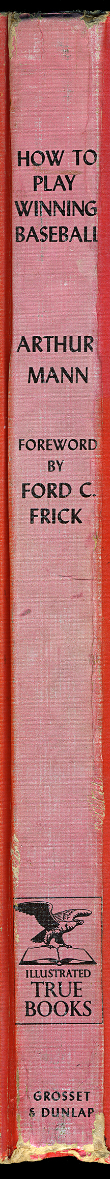 winning baseball antique book spine wall art
