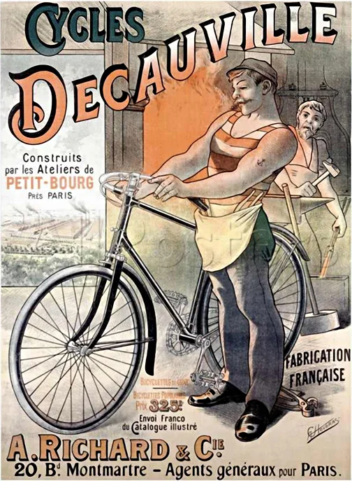 Vintage Bicycle Cycling Posters Museum Outlets