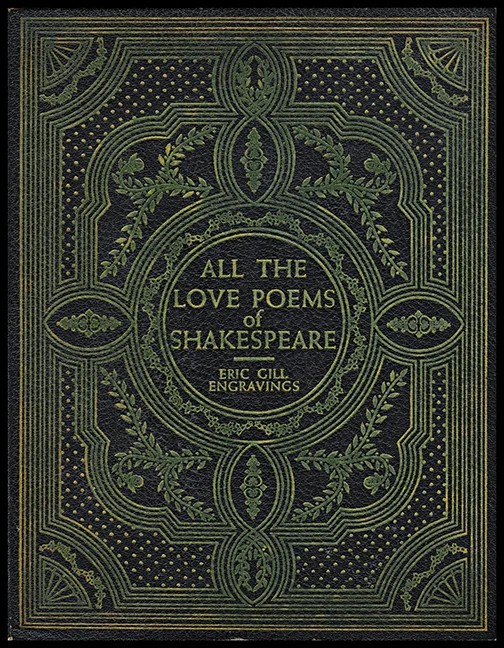 shakespeare antique book spine wall art