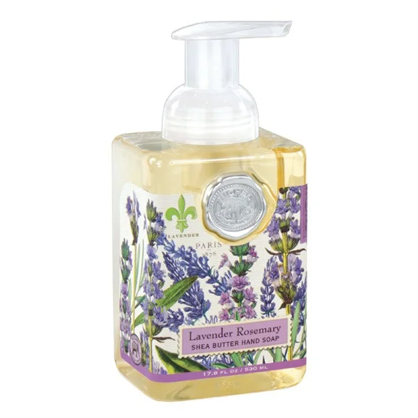 decorative lavender foaming hand soap