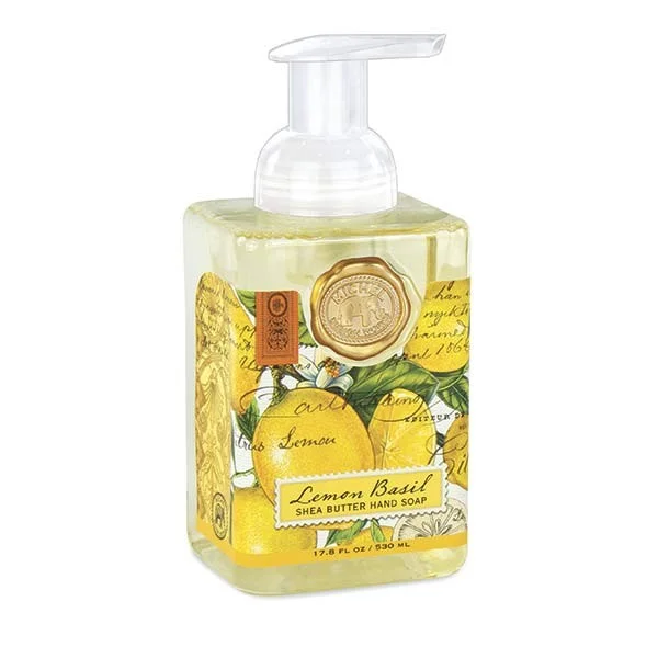decorative lemon foaming hand soap