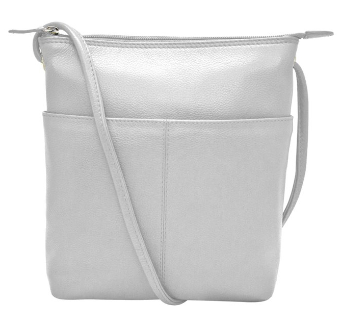 crossbody white purse