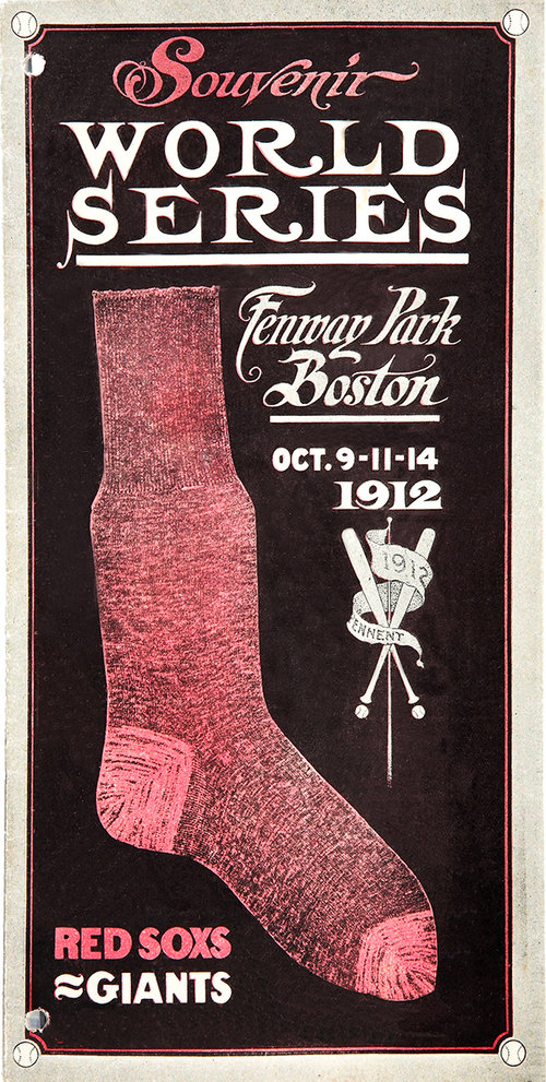 Boston Red Sox Giants 1912 World Series Vintage Poster — MUSEUM